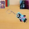 cute character themed soft silicone keychain (mix desgin / 1 pc)