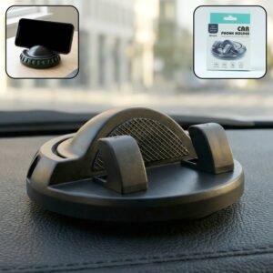 360° rotating anti slip car dashboard mobile phone holder (1 pc)