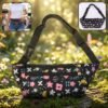 floral print adjustable waist bag / fanny pack (1 pc)