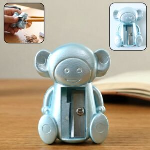 cute monkey shape single hole pencil sharpener (1 pc) cute monkey shape single hole pencil sharpener (1 pc)