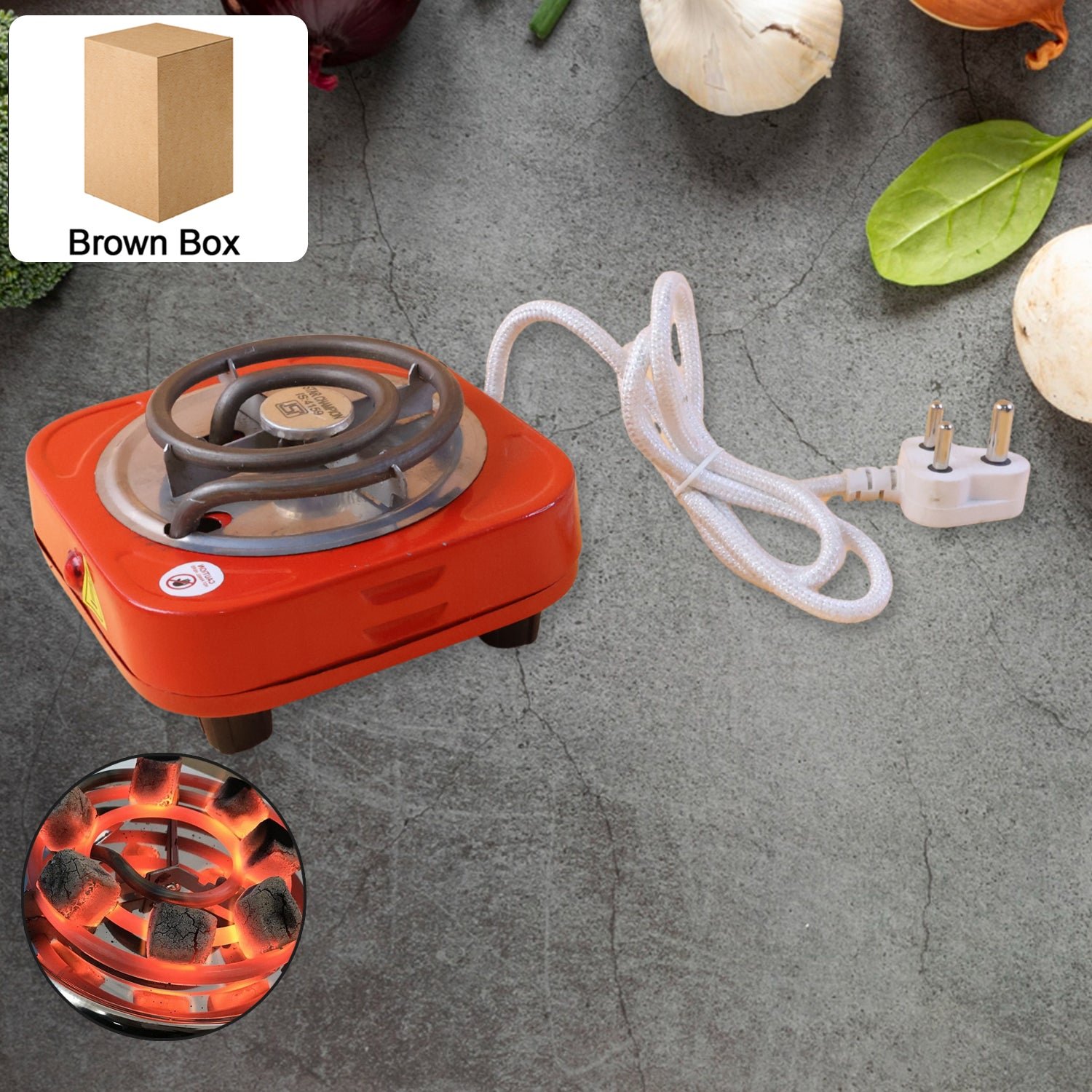 portable electric hot plate single burner 1 pc