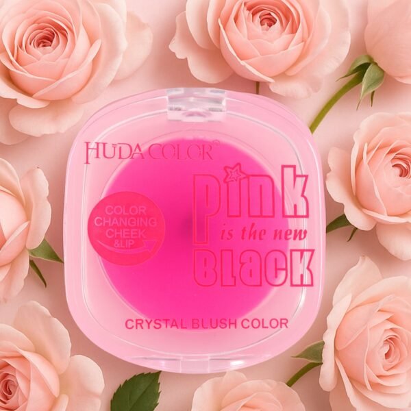 premium huda color crystal blush (1 pc)