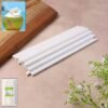 paper straw â€“ plain 6 mm diameter, 200 mm length, 50 pcs pack