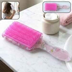 cute printed kids hairbrush / comb (1 pc)