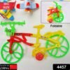plastic foldable kids bicycle toy