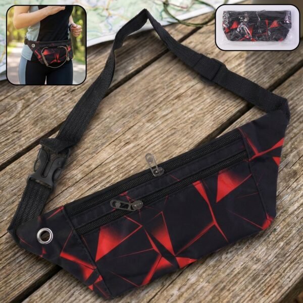 adjustable sports waist pouch (1 pc)