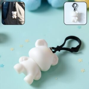 cute bear figure keychain (1 pc) cute bear figure keychain (1 pc)