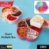 5compartments party food storage snack nuts box