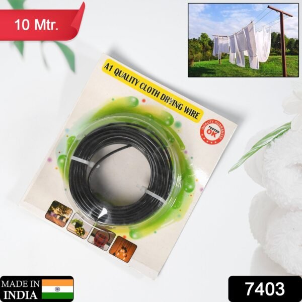high quality cloth drying & gardening wire (10m)