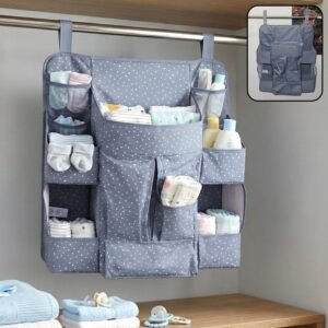 multi pocket hanging baby care organizer (1 pc)
