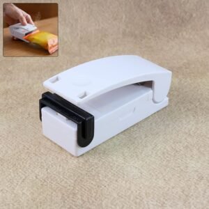 portable mini heat sealer machine for plastic bags (1 pc)