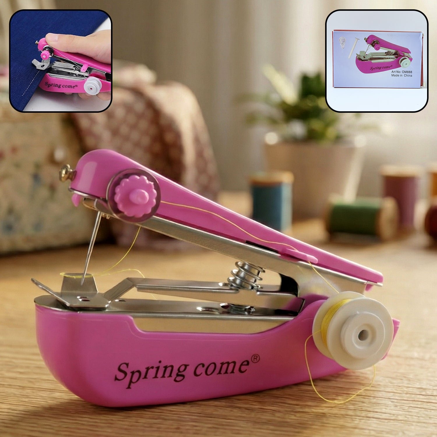 portable handheld mini sewing machine (1 pc)