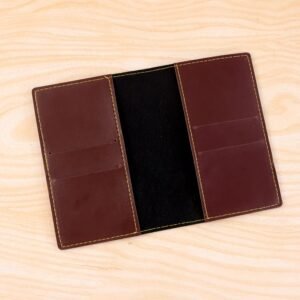 pu leather multipurpose card holder & slim travel wallet (1 pc)