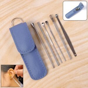 6 in 1 stainless steel ear cleaning tool kit (1 pc) 6 in 1 stainless steel ear cleaning tool kit (1 pc)