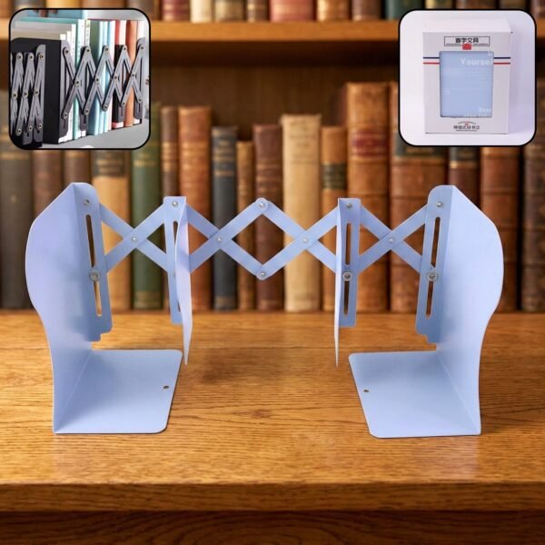 adjustable expandable book organizer stand (1 pc)
