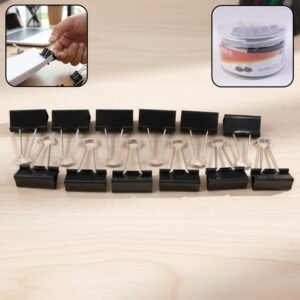 51 mm large binder clips (12 pc set) 51 mm large binder clips (12 pc set)
