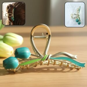 elegant decorative hair claw clip (1 pc)