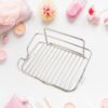 premium stainless steel soap holder (1 pc)