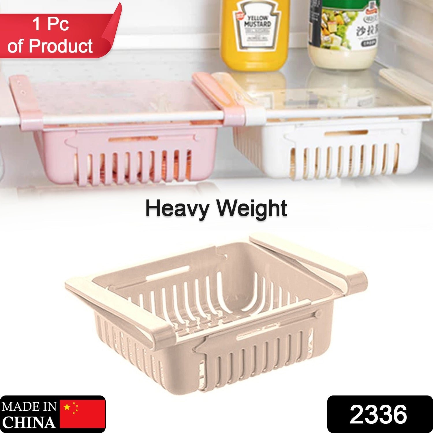 expandable adjustable multipurpose fridge storage basket ( 1 pcs ) expandable adjustable multipurpose fridge storage basket ( 1 pcs )