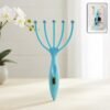 handheld five finger head massager with rolling ball tips (1 pc)
