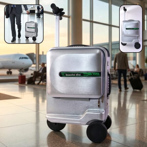 electric ride on scooter travel bag with foldable trolley (1 pc)