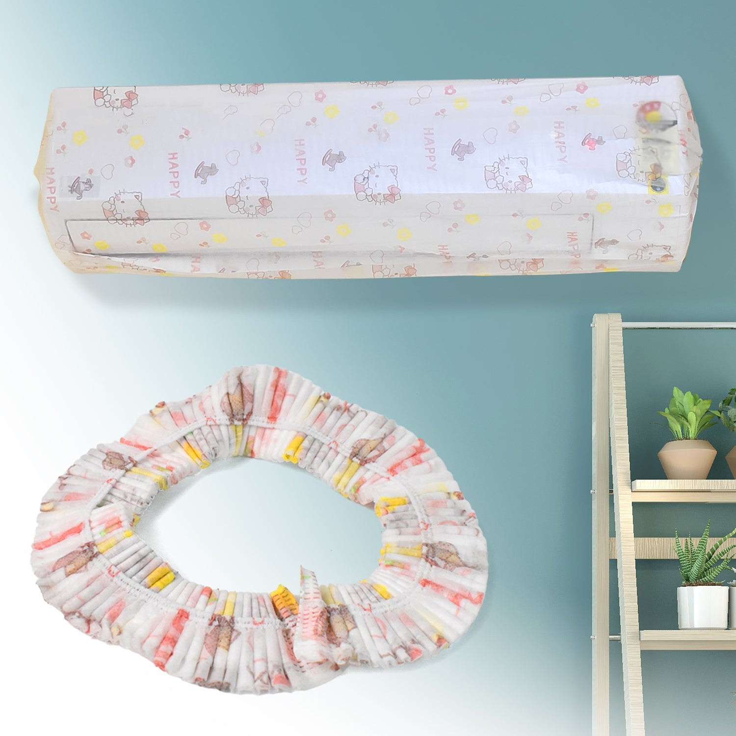 air conditioning dust cover folding ac cover for protection (1 pc, 1.5 ton)