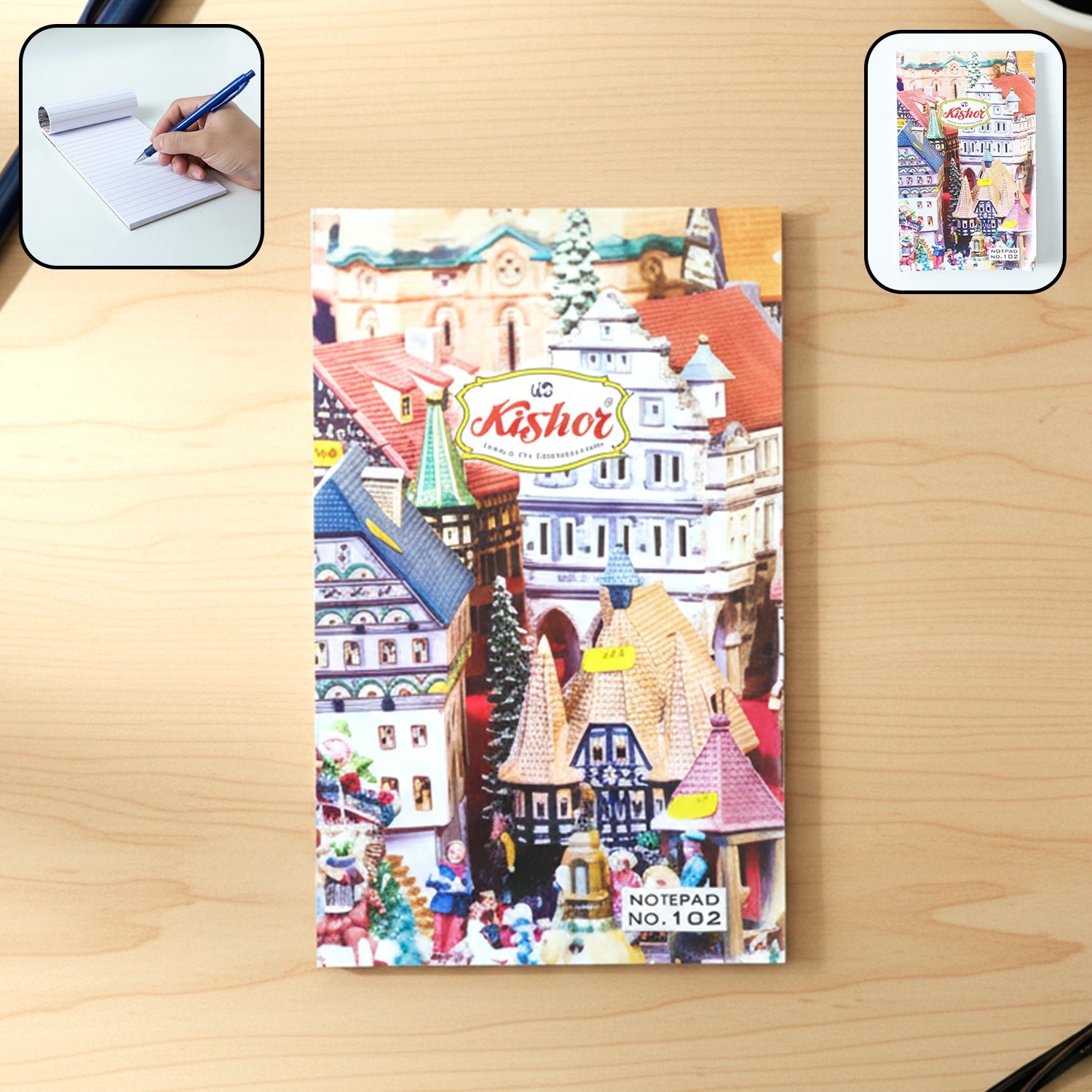 premium pocket notebook â€“ 80 page writing notepad (165 Ã— 105 mm, 1 pc)