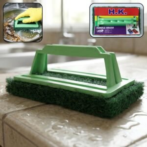 tile cleaning multipurpose scrubber brush with handle