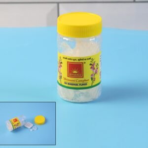 premium bhimseni camphor iso borneol flakes (20gm / 1 pc)