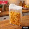 airtight lock & pour kitchen storage container (1 pc) airtight lock & pour kitchen storage container (1 pc)