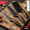 3 in 1 professional kitchen knife set (1 set)