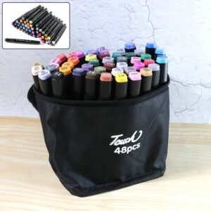 dual tip sketch markers set (48 pc)