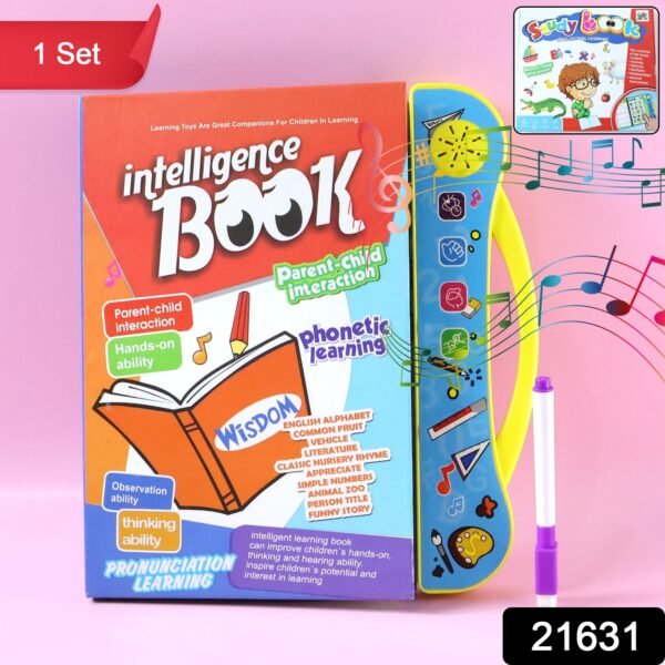 interactive intelligence learning book with sound & phonics (1 set)