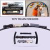 toy train set for kids, battery operated train with track set