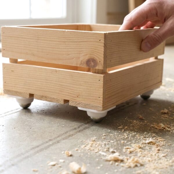 heavy duty furniture moving roller mini wheels (4 pc set)