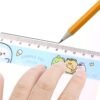 premium cute cartoon plastic ruler set for kids (5 pc)