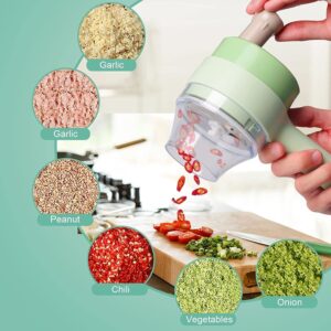4 in 1 electric handheld cooking hammer vegetable cutter fruit slicer 4 in 1 electric handheld cooking hammer vegetable cutter fruit slicer