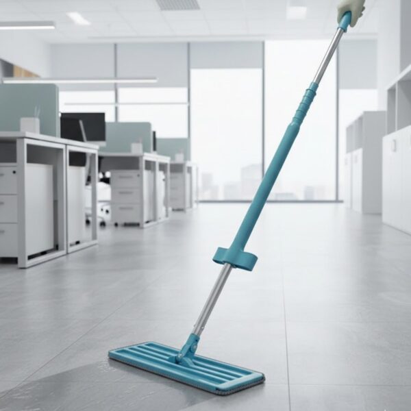 flat floor cleaning mop with long handle (1 pc) flat floor cleaning mop with long handle (1 pc)