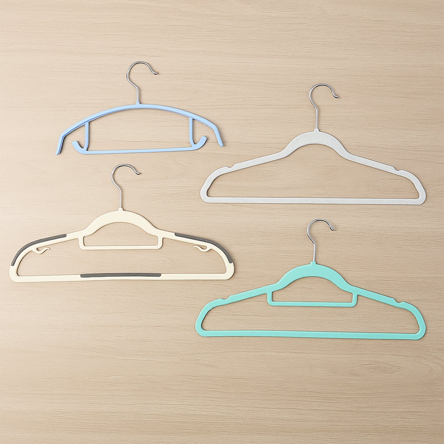 Shop Full Width premium mix design non slip clothes hanger (mix design / 1 pc)