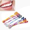 8 pc 2 in 1 toothbrush case for family use