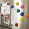 colorful smiley face magnetic buttons set (12 pc set) colorful smiley face magnetic buttons set (12 pc set)