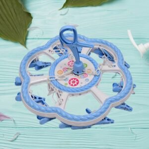 flower hanging hanger 24 clips plastic hanger