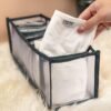 7 grid clothes organizer for wardrobe storage