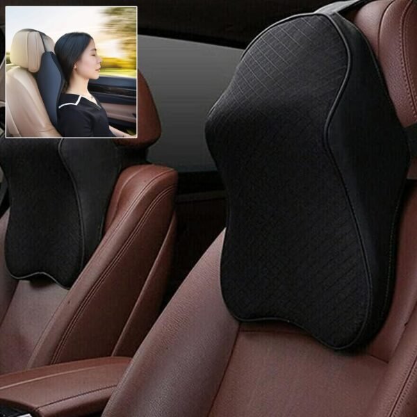 ergonomic car seat headrest neck support cushion (1 pc)