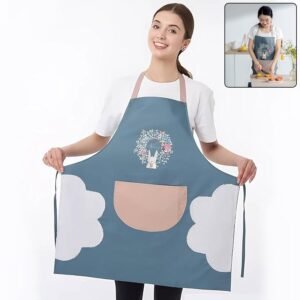 multipurpose kitchen cooking apron with front pocket (1 pc) multipurpose kitchen cooking apron with front pocket (1 pc)