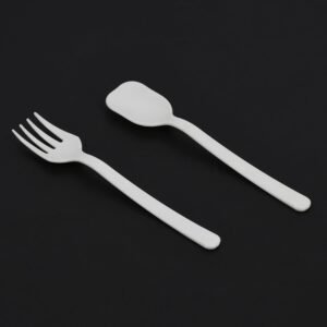 plastic forks & spoon cutlery utensils( pack of 2)
