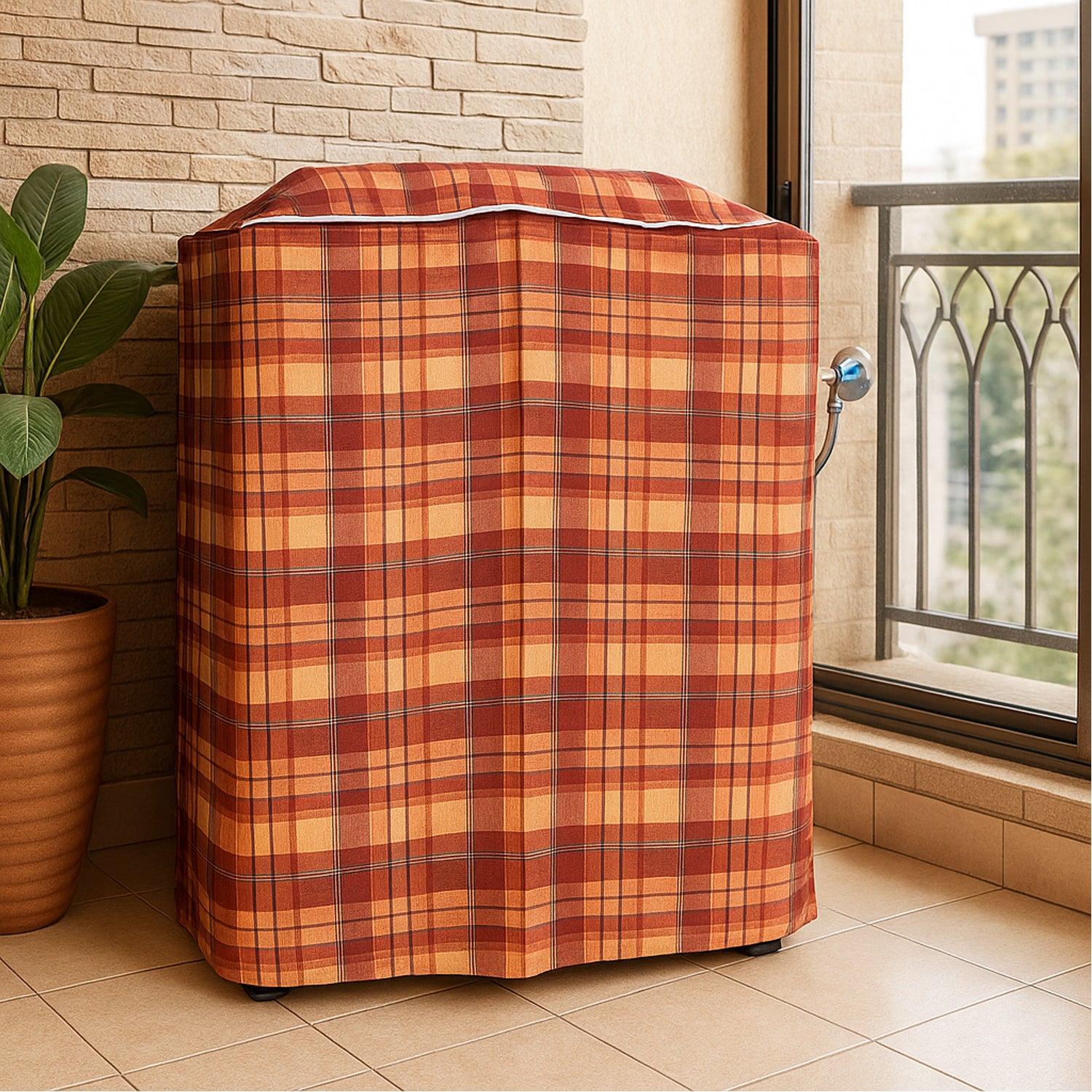 protective top load washing machine cover 102 × 65 (1 pc)