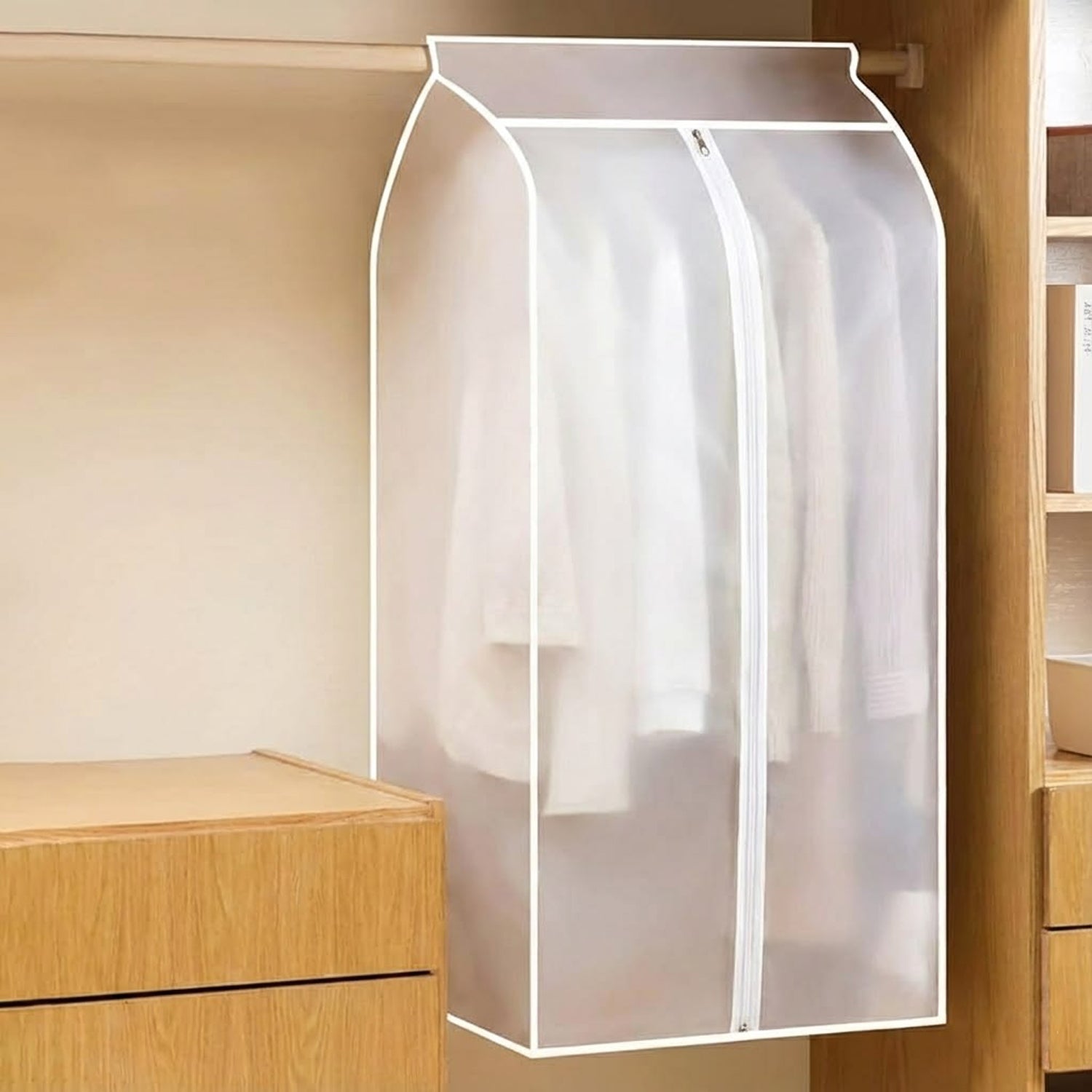 extra long hanging garment storage cover (110 × 50 cm, 1 pc)