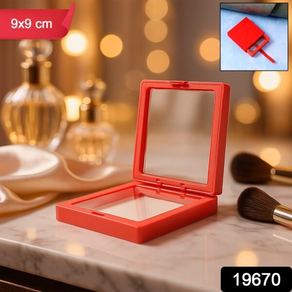 transparent jewellery display box (9x9 cm / 1 pc)