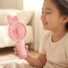 cute cartoon design rechargeable mini handheld fan (1 pc) cute cartoon design rechargeable mini handheld fan (1 pc)